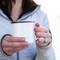 Groove Life Groove Life Unisex Thin Solid Round Metallic Pearl Wedding Band Silicone Water Resistant R1-113-08 - alternate 2